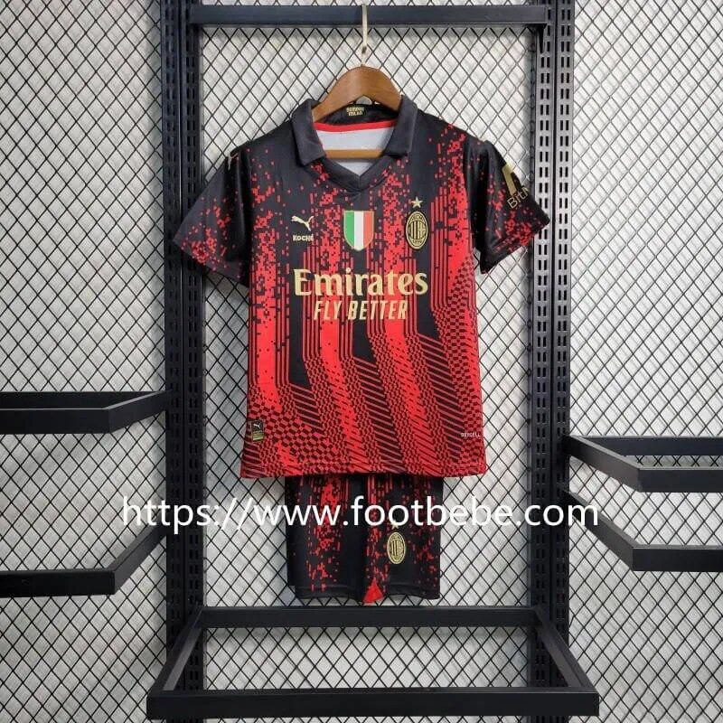 Maillot Ac Milan Enfant X Koch Dition Sp Ciale Footbebe