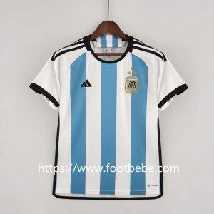 Maillot Argentine 2022 bleu ciel édition spéciale - Footbebe
