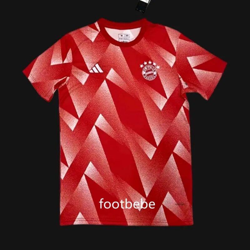 Maillot Bayern Munich 2023 2024 entraînement rouge