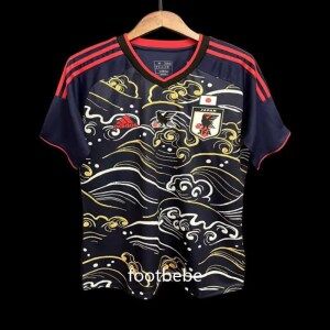 MAILLOT DU JAPON DRAGON NOIR