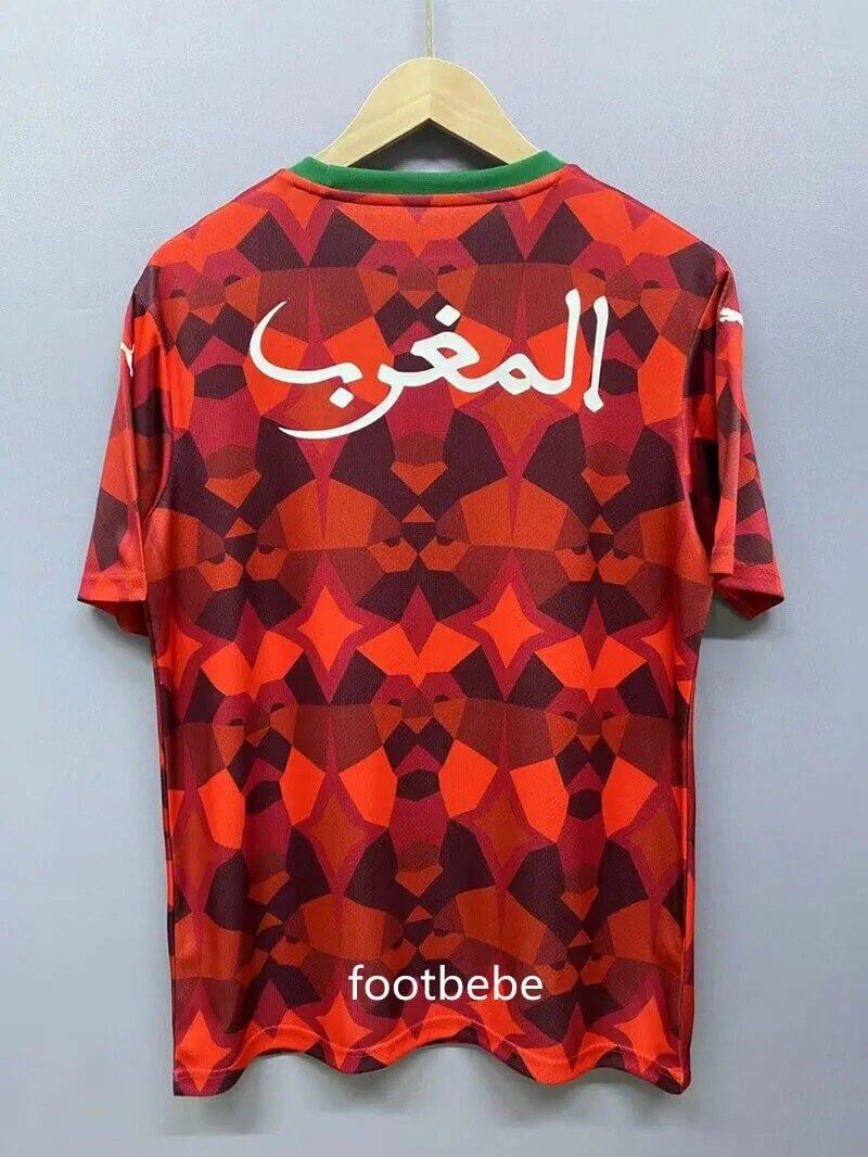 maillot de l'équipe nationale domicile du Maroc 2024 –