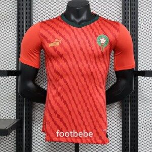 Survêtement Pre Match PUMA Maroc 2022-2024 Rouge Vert 