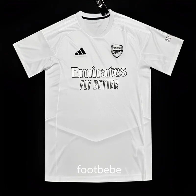 Maillot Arsenal 2023 2024 x No More Red Blanc