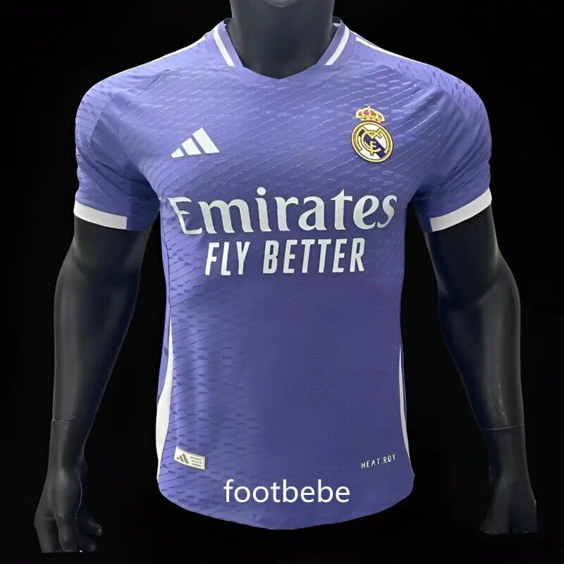 Maillot Match Real Madrid 2024 2025 exterieur Violet