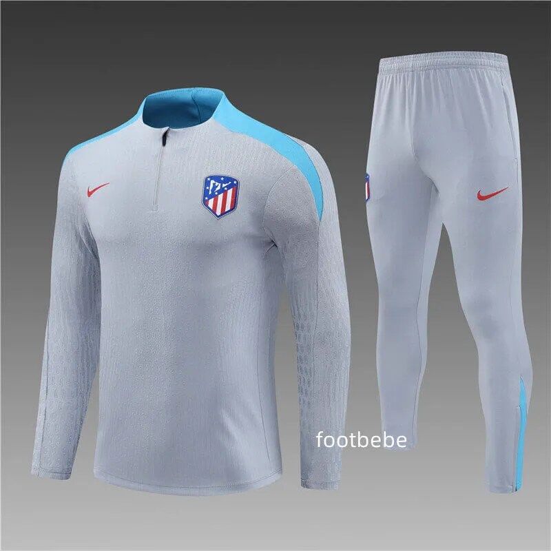 Survetement Atletico Madrid 2024 2025 gris Footbebe