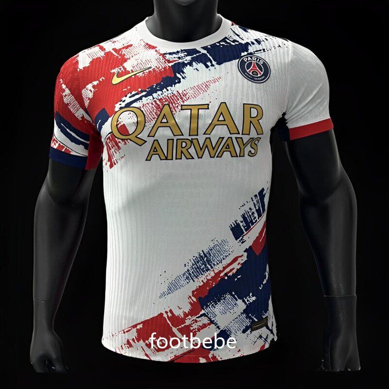 maillot psg 2024-2025 signé par tous les joueurs