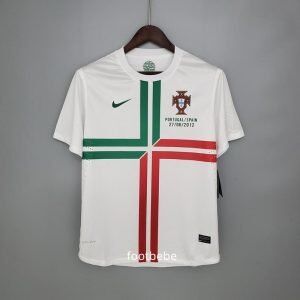 Maillot Portugal 2004 – Mania, Blanc, Taille L Homme, équipe Nationale