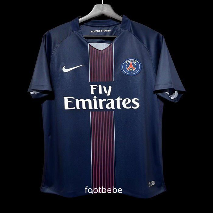 Maillot De Football PSG Vintage – Taille L, Saison 2016, Excellemment Conservé