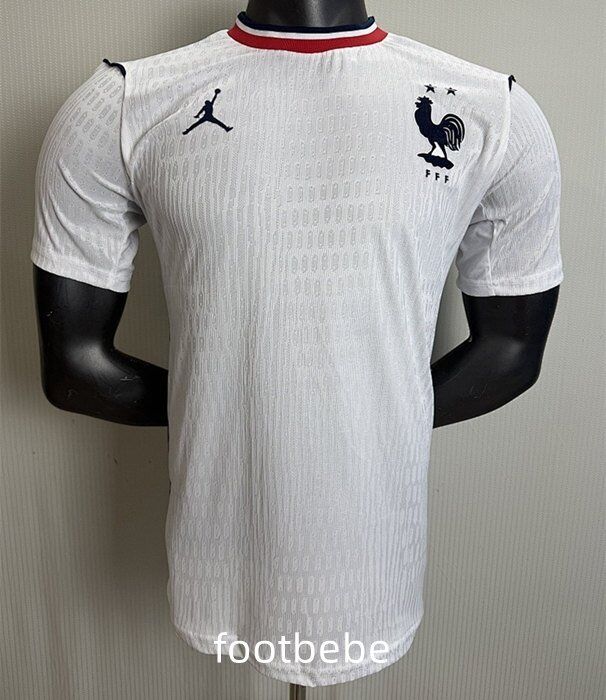 Maillot Match France Jordan 2026 Blanc Footbebe Maillot Match France Jordan 2026 Blanc Footbebe